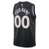 Muške NBA Dres Toronto Raptors Personalizirani Nike 2024-25 City Edition Crno Swingman